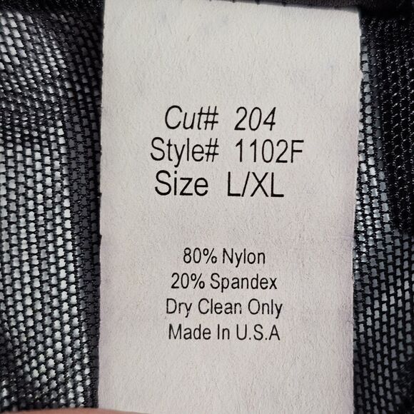 Vtg Frederick's of Hollywood Black Feather Trim Mesh Short Robe L/XL Boho Glam - Picture 5 of 7